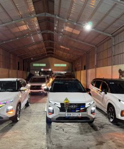 Xe 4 chỗ trắng đời mới